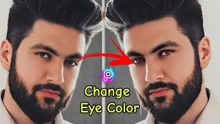 Change Eye Color in PicsArt. Easy Method. | Buraq Institute
