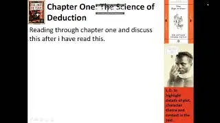 Sign of the four: chapter one: the science of deduction