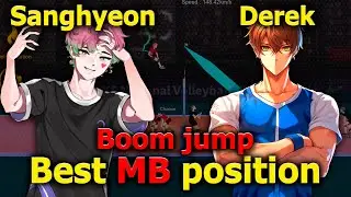 Sanghyeon vs Derek. Battle best MB position. All Characteristics. The Spike. Volleyball 3x3