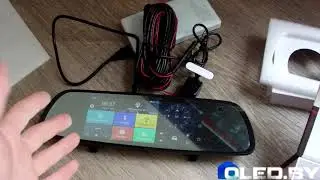 Зеркало видеорегистратор XPX ZX868L 4G. Распаковка и обзор.
