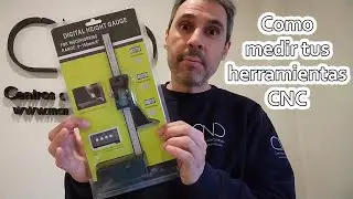 La mejor forma de CALIBRAR FRESAS CNC  📐