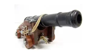 Британская военно-морская пушка 18 век, British naval cannon, 18th. Century, Denix 407