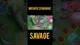 MOSKOV SAVAGE BEST BUILD #MLBB #mobalegends