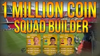 FIFA 14 Ultimate Team | 1,000,000 Coin Squad Builder Ft. 88 Rated Player!