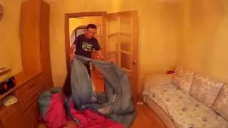 Новый способ ремонта параплана.