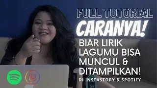 Cara menampilkan lirik lagumu di Instastory dan Spotify
