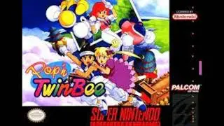 Pop N Twinbee Big Airship music Super Nintendo