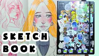 ВОЗВРАЩЕНИЕ К ИСТОКАМ! Обзор СКЕТЧБУКА с тянками и мумитролями