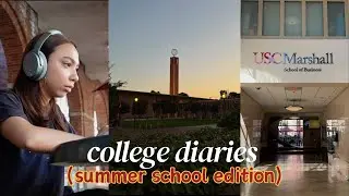 productive day in my life | summer school at usc