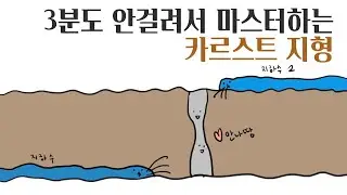 3분도 안걸려서 마스터하는 카르스트 지형