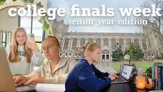 COLLEGE FINALS WEEK 📝 papers, exams, presentations | The University of Michigan | Charlotte Pratt