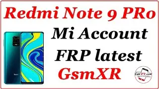 Redmi Note 9 pro mi account frp one click by GSMXR