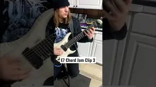 E7 Chord Jam Clip 3 | #shorts #guitarist #guitar #guitarsolo #chord