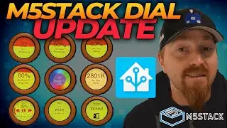 Home Assistant Fernbedienung: Jetzt auch für climate, cover, mediaplayer & mehr (M5 Dial UPDATE)