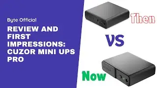 Cuzor Mini UPS Pro | First Impressions