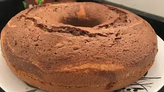 Bolo Mesclado Fofinho com poucos ingredientes