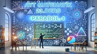AYT MATEMATİK 23.DERS PARABOL-1 KONU ANLATIMI VE SORU ÇÖZÜM #ayt #ösym #youtube #anasayfadayız #yks