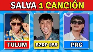 SALVA UNA CANCIÓN: Las Canciones Más Populares De Cada Cantador 🎵 | Prueba De Música