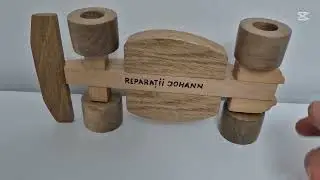 Making a Wooden Toy F1 Formula 1 Race Car