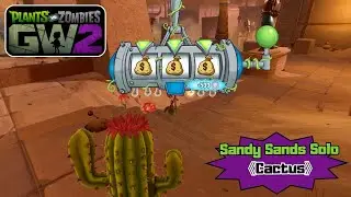 Plants vs Zombies Garden Warfare 2 | Solo ops | Sandy Sands | Cactus