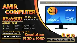 Best LED Monitor 24 inch in Pakistan| Amir Computer 2022