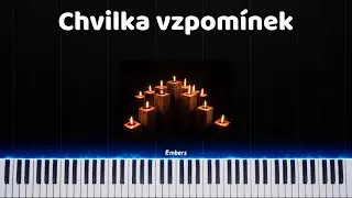 Chvilka vzpomínek - Piano tutorial
