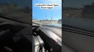 Lamborghini Owner Spots Dream Jaguar