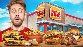 Je n'avais JAMAIS GOÛTÉ ces produits BURGER KING… 😳