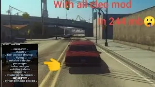 Gta sa lite mod in 200 mb with cleo script