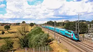 Un ballet de TGV sur la LGV Sud-est