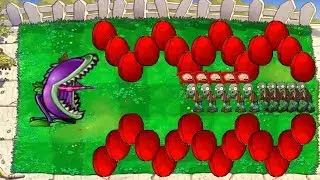 1 Chomper vs Gargantuar vs All Zombie Plants vs Zombies