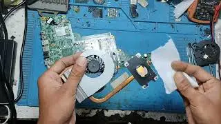 How to replace fan on HP Pavilion g6? hp laptop fan replacement | #hp #hplaptop #repair