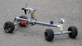 How To Make a Car - Remote Control Steering Car
