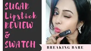 SUGAR Lipstick Swatches & Review | Glam&Glow