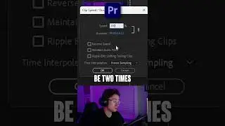 How To Speed Up & Slow Down Videos - Premiere Pro Tips #8