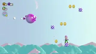 World 4 Special Level Without Wonder Flower (Super Mario Bros Wonder)