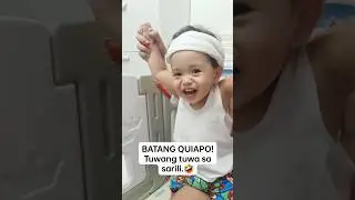 Our baby Nikobe bilang Batang Quiapo 😅👶 #shorts #baby #babyboy #batangquiapo #happykid