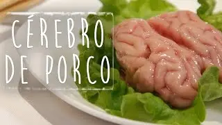 CÉREBRO DE PORCO NA PANELADA CHINESA (HOT POT) | Coisas que Nunca Comi na China