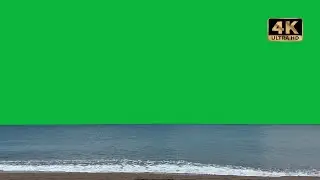 sea green screen video
