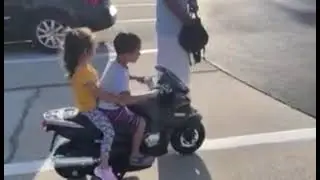 Grandkids ready for bike week