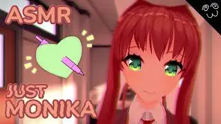 A very WHOLESOME ASMR with Monika 📝 [VRChat ASMR DDLC Roleplay]