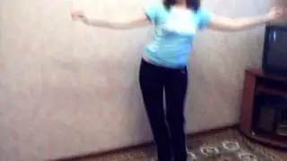Восьмерка с выносом ноги.AVI