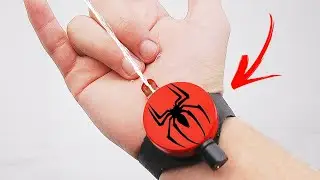 Cara membuat penembak jaringan laba-laba di rumah - spider man Web Shooter