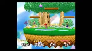 SSB - Jazza and Gus as Luigi and Pikachu on Dreamland