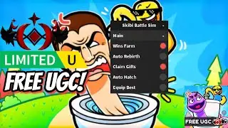 [FREE UGC] Roblox Skibi Battle Simulator Script - Auto Farm