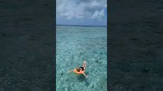 Relaxing in the Maldives #maldives #beach #shorts #viral #travel #relaxing
