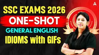 Idioms One Shot | English Grammar for SSC Exams 2026 in Tamil | Idioms wth GIFs By Pranawa Mam