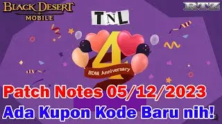 PATCH NOTES 05 DESEMBER 2023 - Black Desert Mobile Indonesia