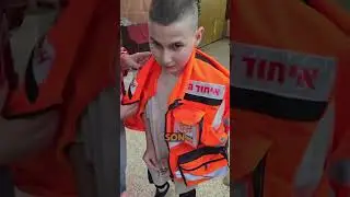 Meeting Itamar at his mom’s EMT course graduation