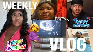 WEEKLY VLOG| PREGNANT AGINE+DOUBLE BIRTHDAY CELEBRATION & MORE!